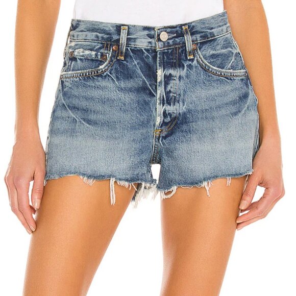 Agolde Pants - AGOLDE Parker Short Swapmeet Dark 26